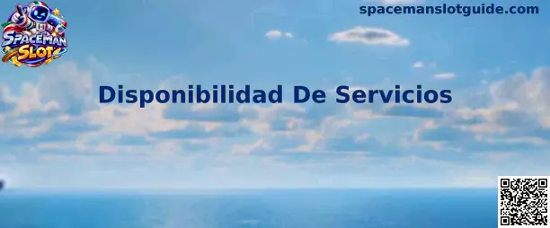 Disponibilidad De Servicios de Spaceman Slot