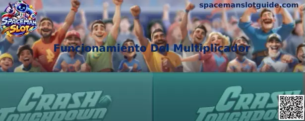 Explicación visual del funcionamiento del multiplicador en Spaceman Slot