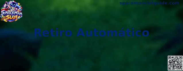 Interfaz de configuración del Retiro Automático en Spaceman Slot