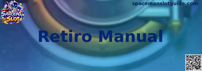 Guía visual del Retiro Manual en Spaceman Slot