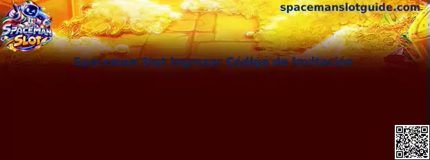 Guía visual para ingresar un código de invitación relacionado con Spaceman Slot
