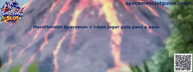 Imagen informativa de Marathonbet Spaceman + para la guía de cómo jugar paso a paso